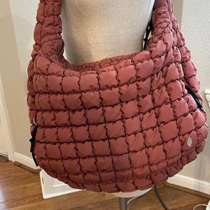 Free People Quilted Carryall Bag
